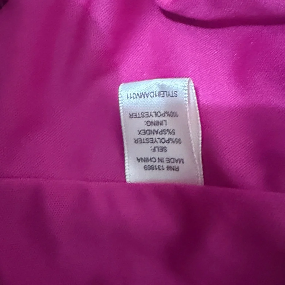 Thirty thirty Elegant Pink Satin Women's Top Size L New With Tag - Picture 7 of 9